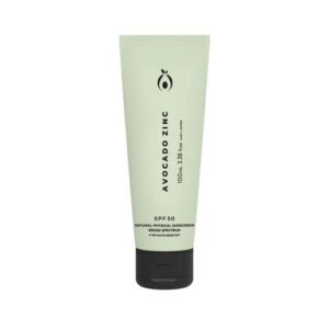 Avocado Zinc SPF50 Natural Physical Sunscreen 100ml